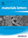 MATERIALS LETTERS雜志封面